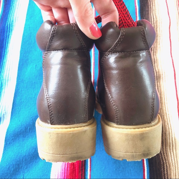 Vegan lace-up hiker boots - Picture 6 of 6